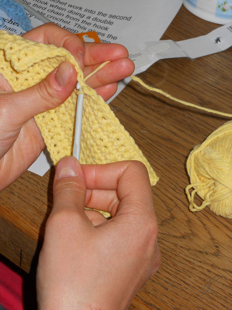 Beginners crochet 012
