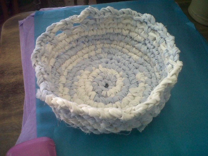 Crochet baskets 010